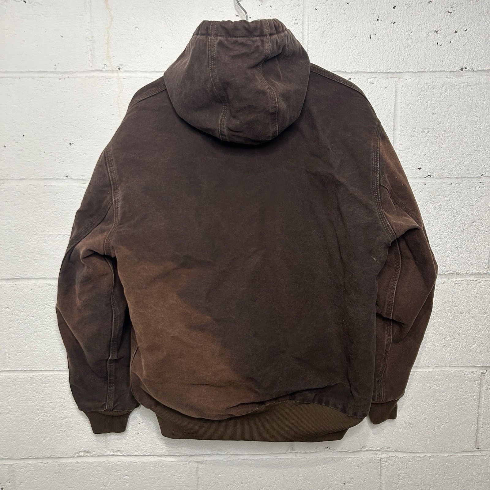 Carhartt Vintage Carhartt Hooded Active Jacket “Dark Brown” WJ130 DKB Size XL / US 12-14 / IT 48-50 - 2 Thumbnail