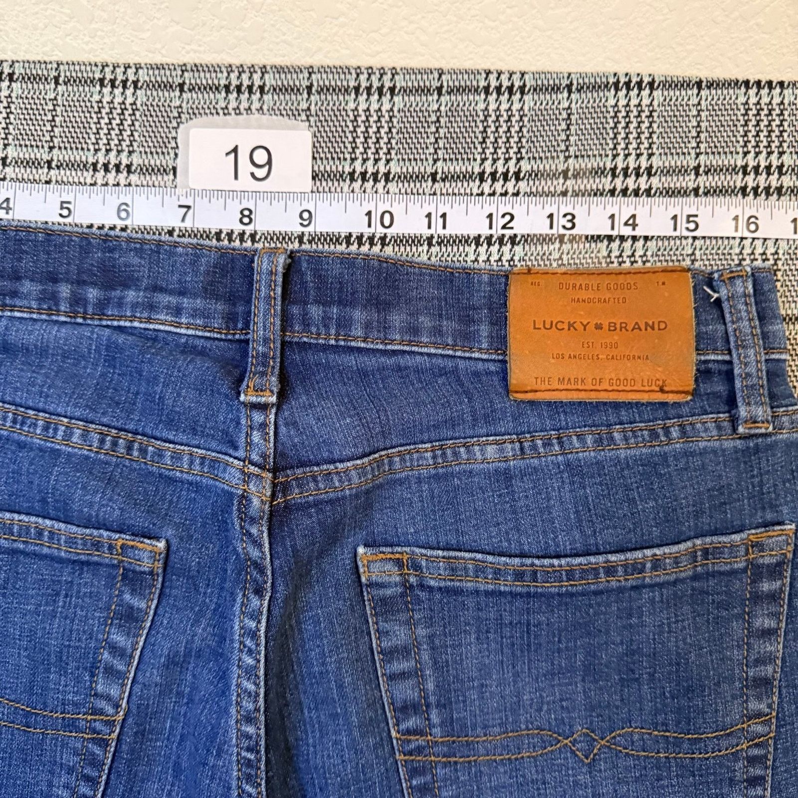 Lucky Brand Lucky Brand Men's Jeans Blue Wash 32x32 Straight Denim Size US 32 / EU 48 - 2 Thumbnail