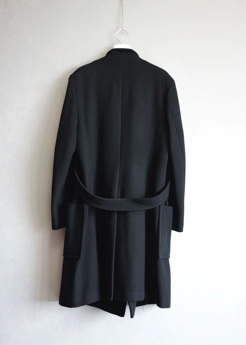 Yohji Yamamoto Yohji Yamamoto Yohji Yamamoto Double-Breasted Coat with Co Size US M / EU 48-50 / 2 - 4 Thumbnail