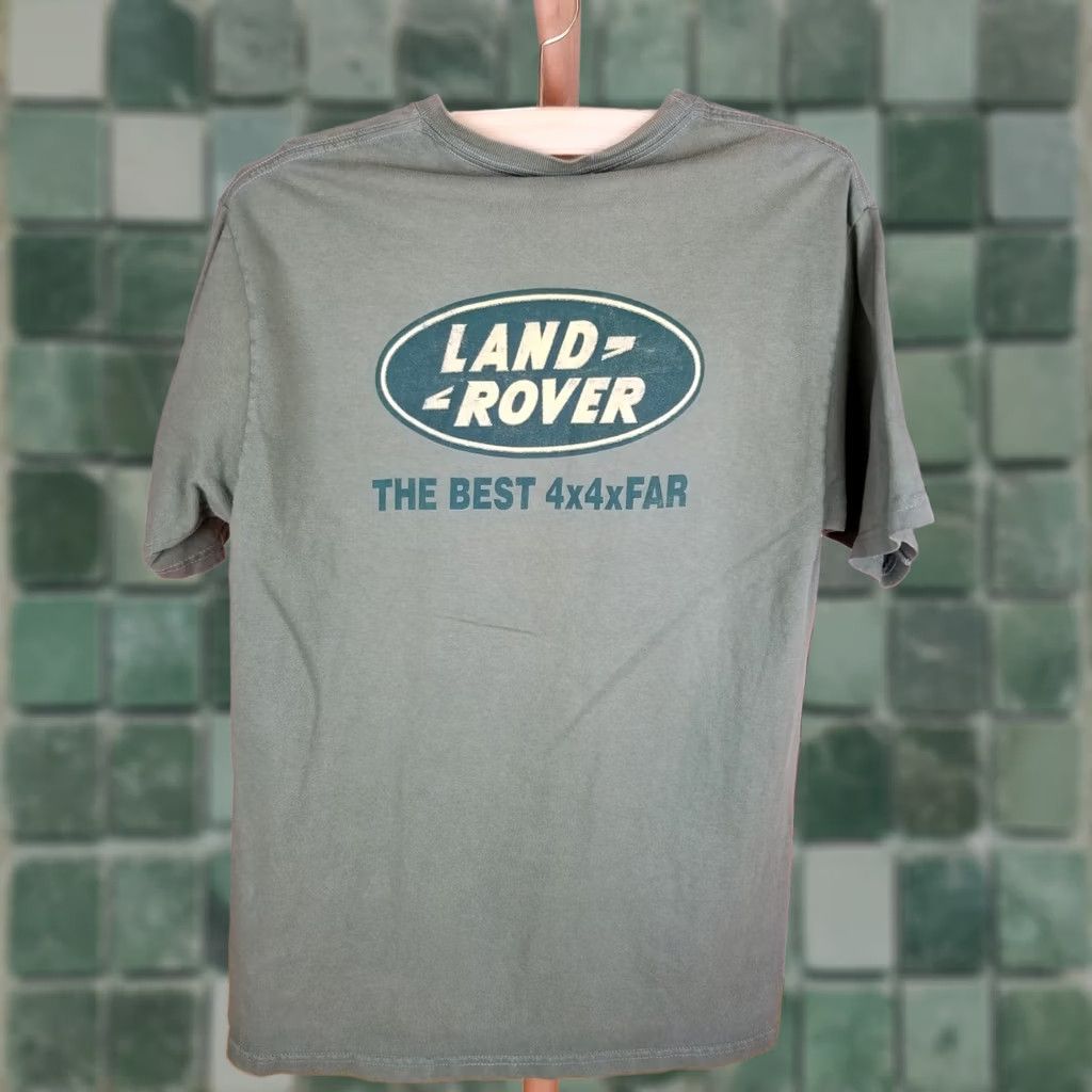 Vintage VINTAGE LANDROVER 90' PROMO T-SHIRT SUV 4x4xFAR THE BEST Medium Green Mens Size US M / EU 48-50 / 2 - 1 Thumbnail