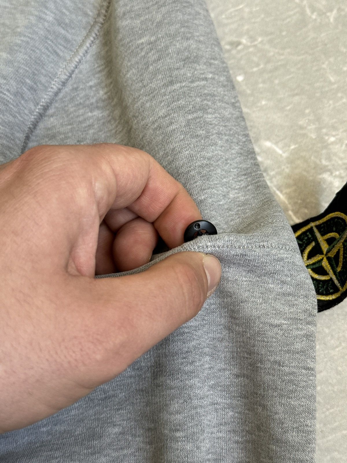 Stone Island Stone Island Grey Sweatshirt Crewneck Distressed Size US M / EU 48-50 / 2 - 15 Thumbnail