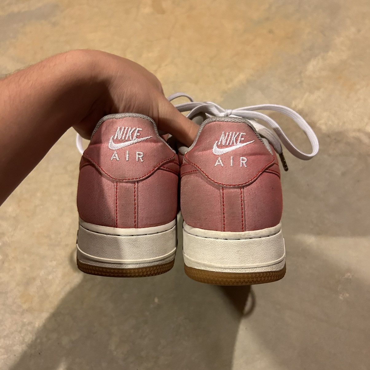 Japanese Brand × Nike Nike Air Force 1 Low ‘07 LV8 Pink 2015 US 10.5 Size US 10.5 / EU 43-44 - 4 Thumbnail
