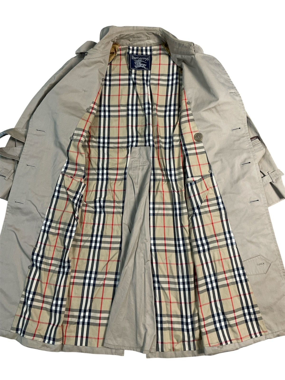 Burberry Vintage Burberrys Porsum London Novacheck Trench Coat Size US M / EU 48-50 / 2 - 3 Thumbnail