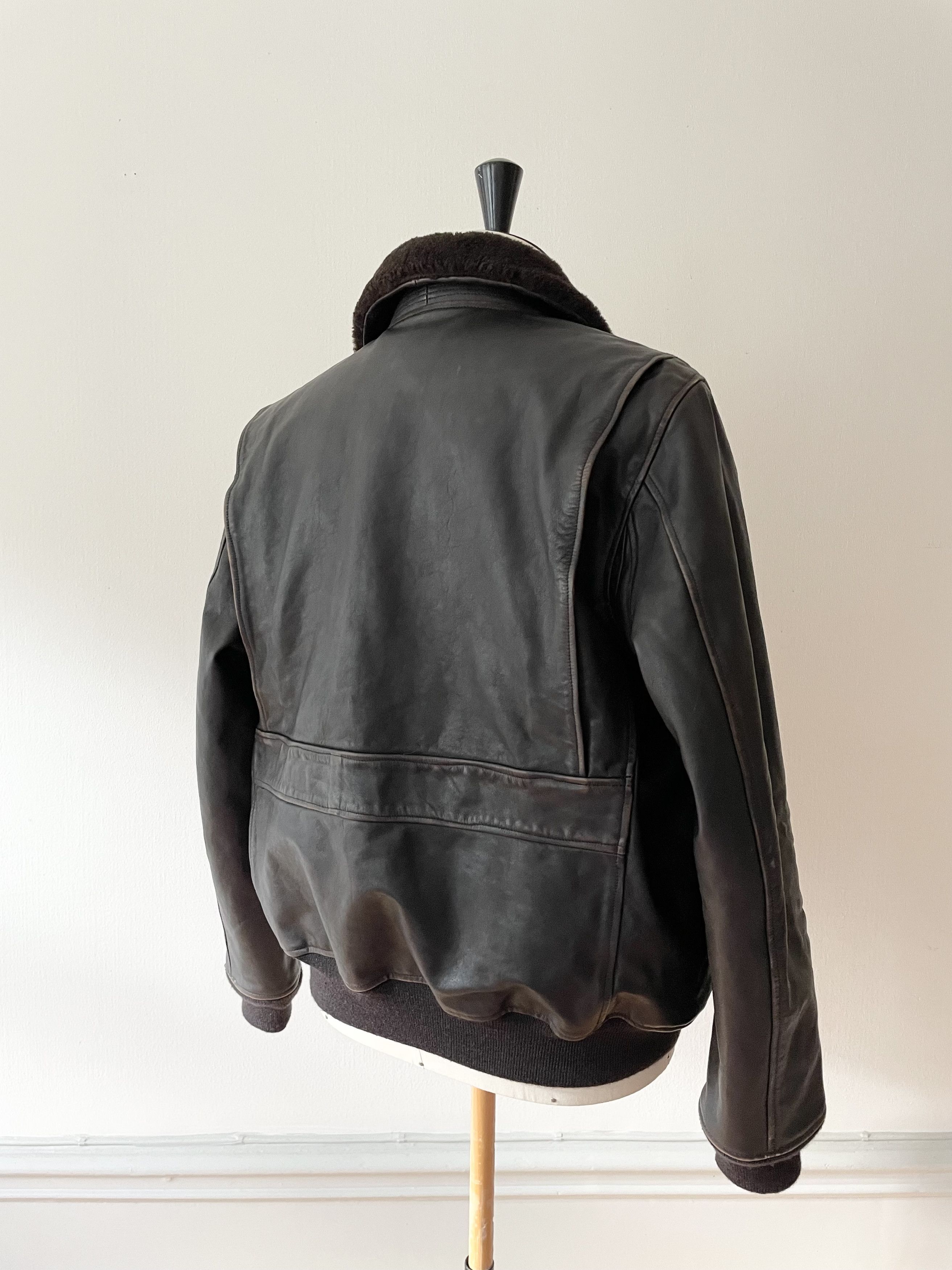 Polo Ralph Lauren Polo Ralph Lauren US Navy G-1 Flight Jacket - Large Size US L / EU 52-54 / 3 - 6 Thumbnail
