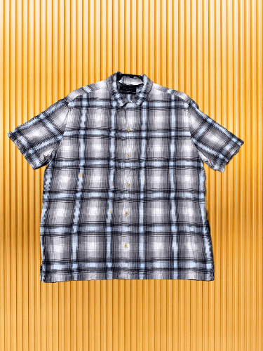 Allsaints × Vintage Allsaints Short Sleeve Plaid Button Up Size US M / EU 48-50 / 2 - 1 Thumbnail