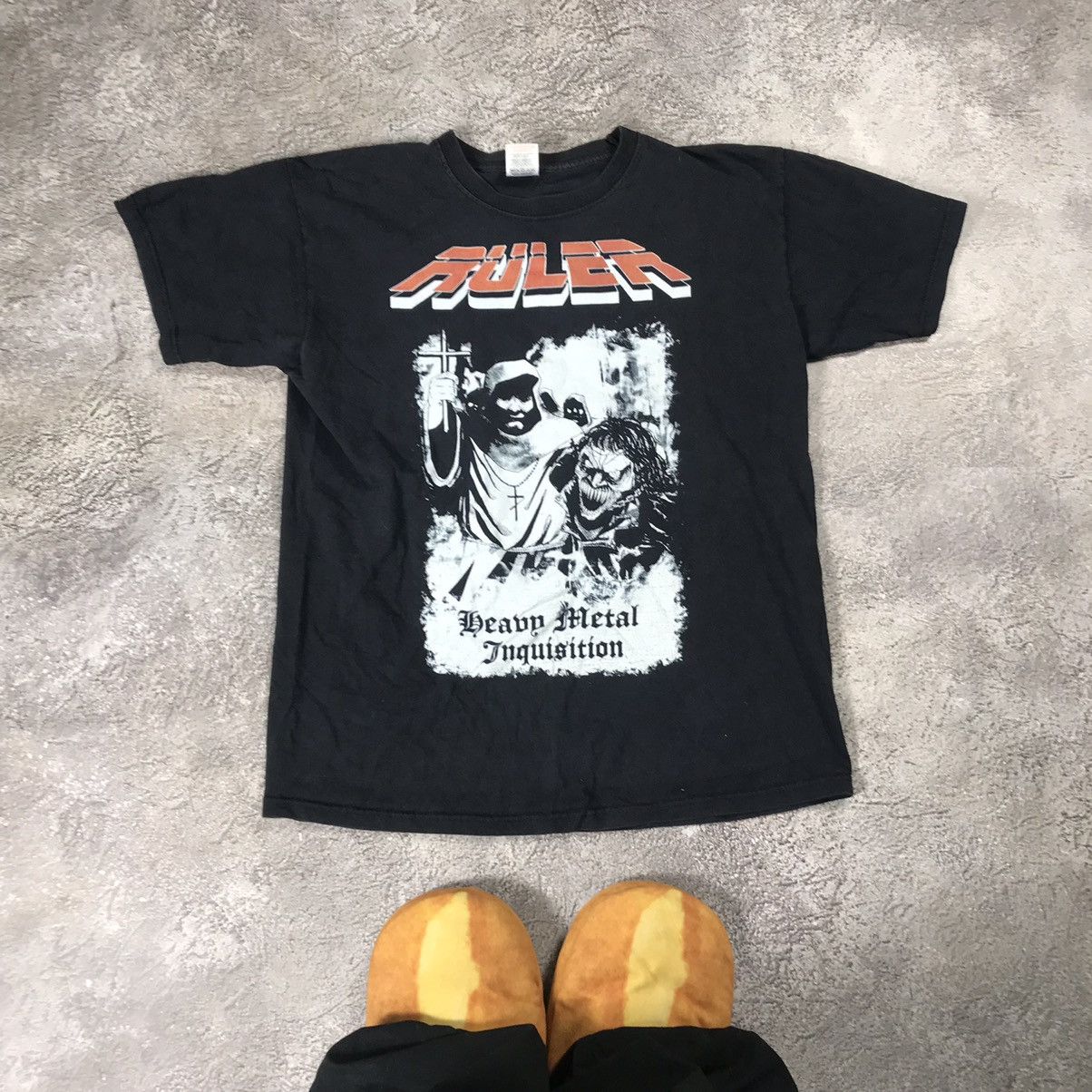Vintage Vintage Y2K Graphic Tee Heavy Metal Streetwear Grunge Black Size US M / EU 48-50 / 2 - 1 Thumbnail