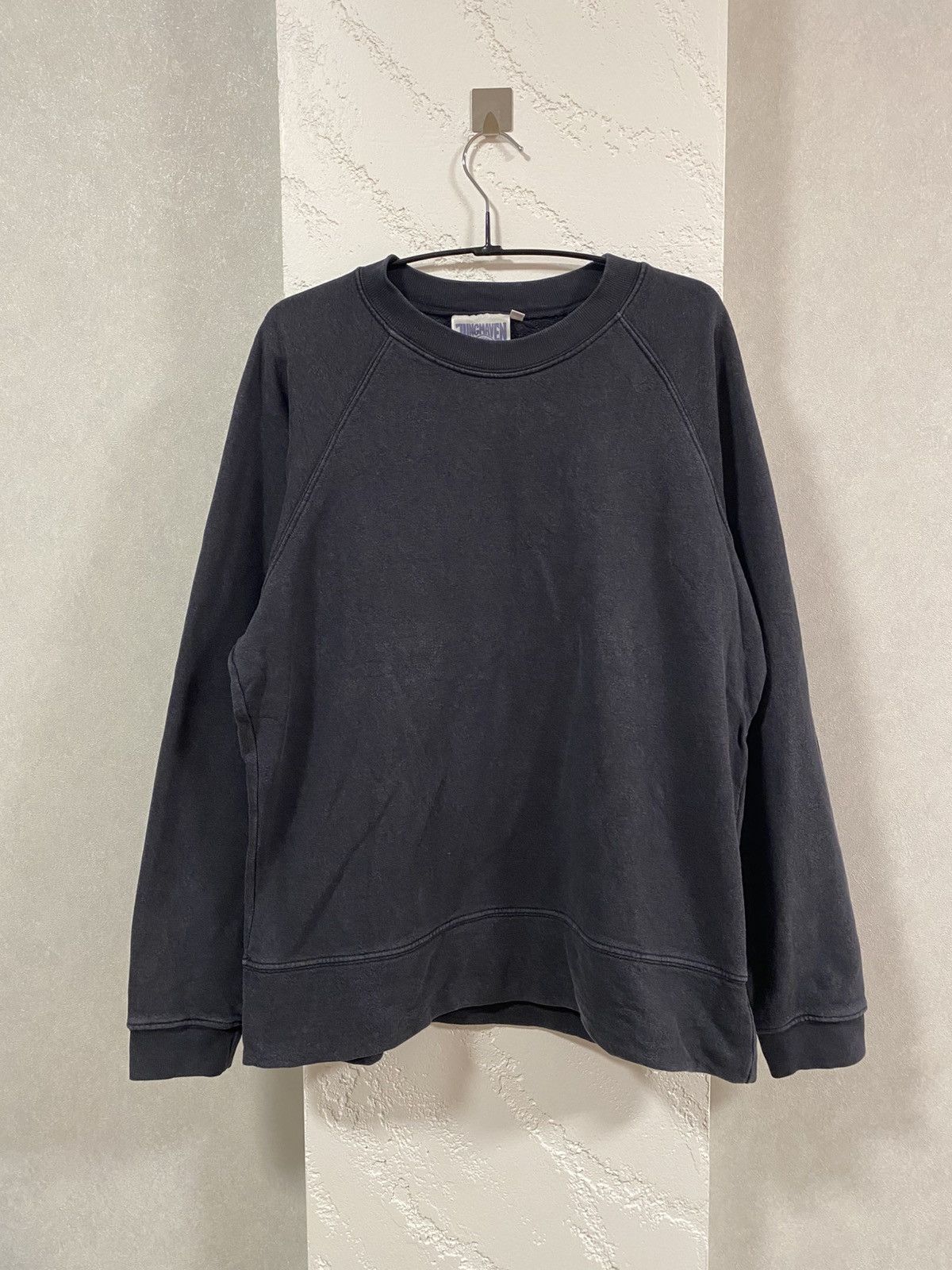Jungmaven Jungmaven Washed Hemp Reglan Sleeve Crewneck Made in USA Size US S / EU 44-46 / 1 - 1 Thumbnail
