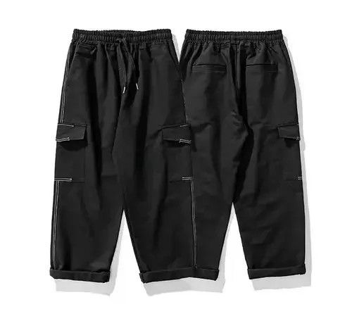 Japanese Brand 21SS Indigo Union Japan Black Straight Legs Worker Pants Size US 32 / EU 48 - 2 Thumbnail
