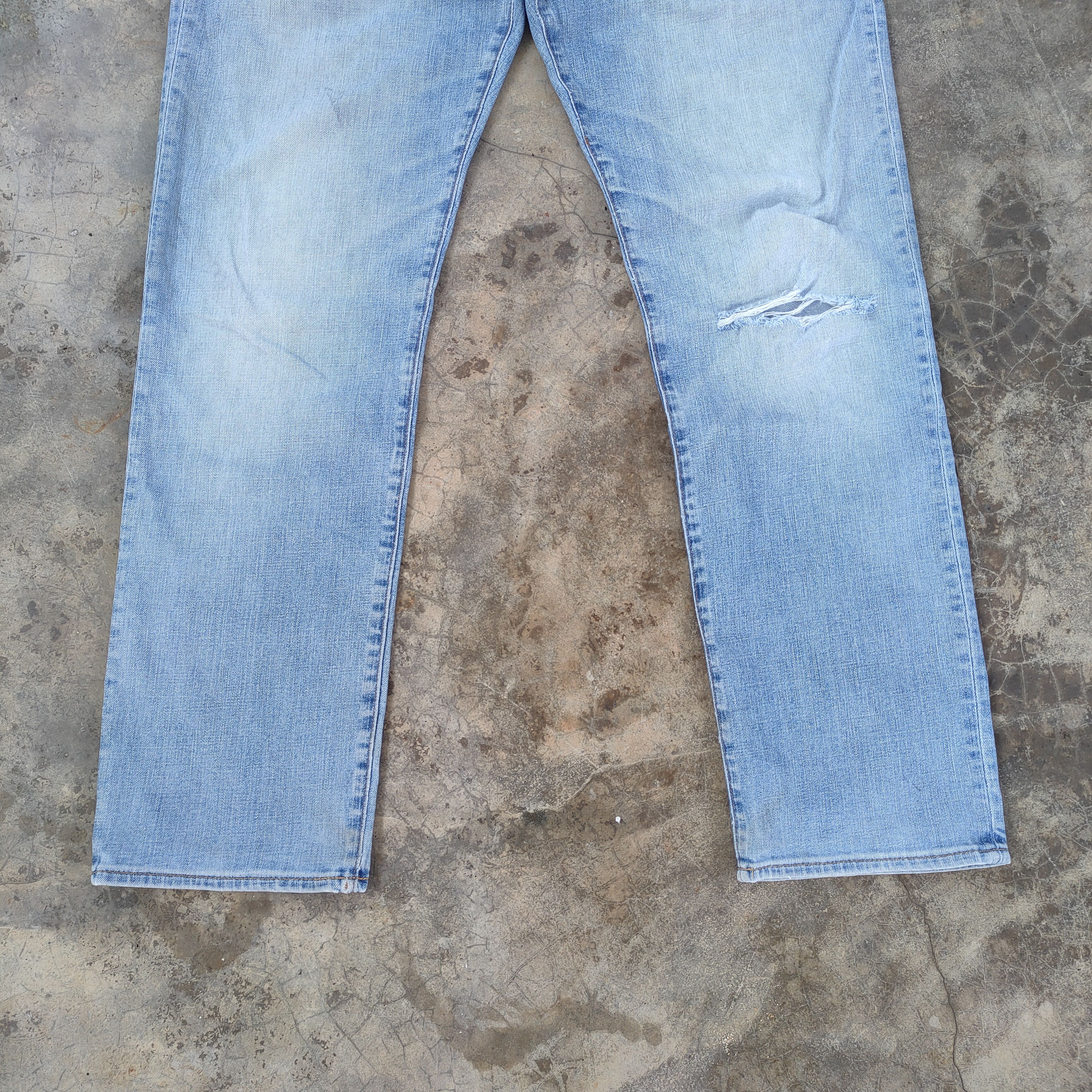 Gap VINTAGE GAP STRAIGHT FADED DISTRESSED JEANS PANTS Size US 36 / EU 52 - 4 Thumbnail