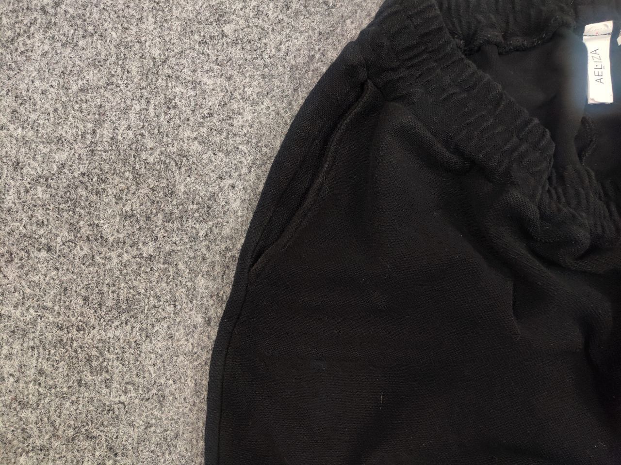 Other AELIZA studio Design unique Black Baggy inside out shorts Size US 32 / EU 48 - 6 Thumbnail