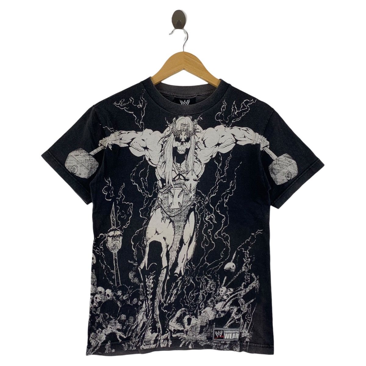 Vintage × WWE Vintage WWE TRIPLE H Skull king eversoris over printed tee Size US S / EU 44-46 / 1 - 1 Thumbnail