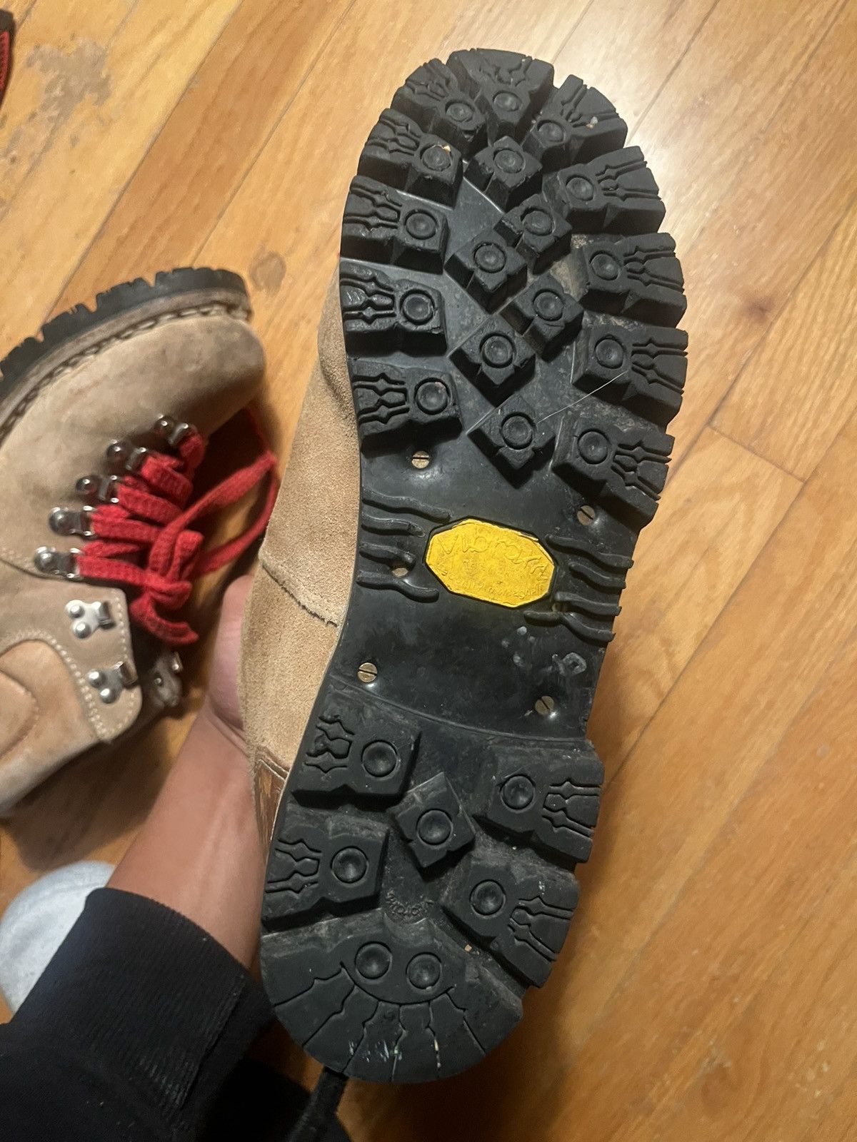 Vibram × Vintage Vintage Hiking Boots Vibram Sole Size US 8 / EU 41 - 6 Thumbnail