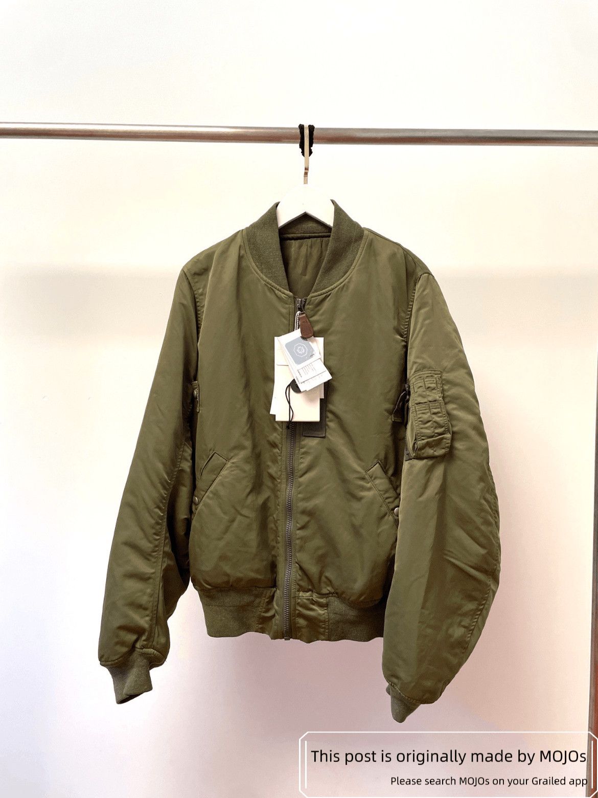 Visvim Sz 3 Visvim Ma-1 Mud Washed Bomber Jacket Size US L / EU 52-54 / 3 - 1 Thumbnail