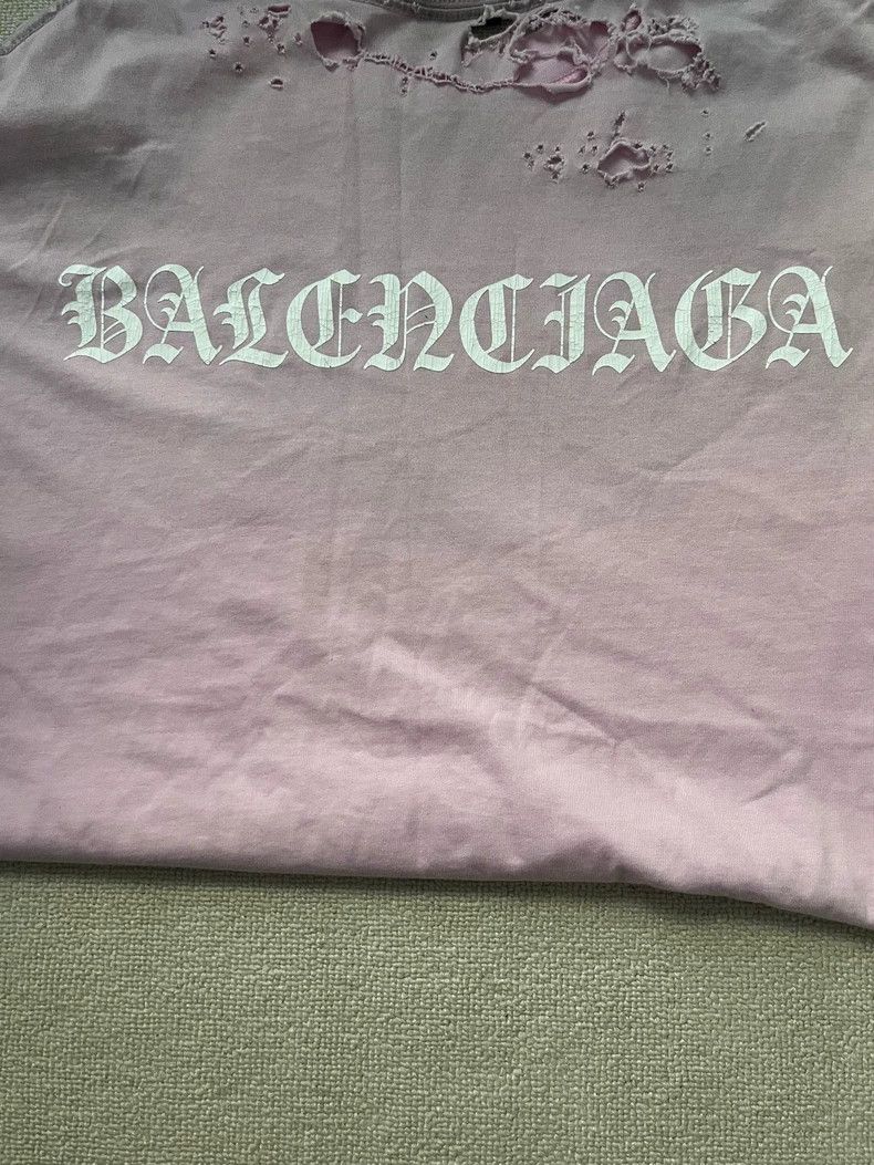 Balenciaga Balenciaga Wormhole Short Sleeve Tee Size US M / EU 48-50 / 2 - 3 Thumbnail