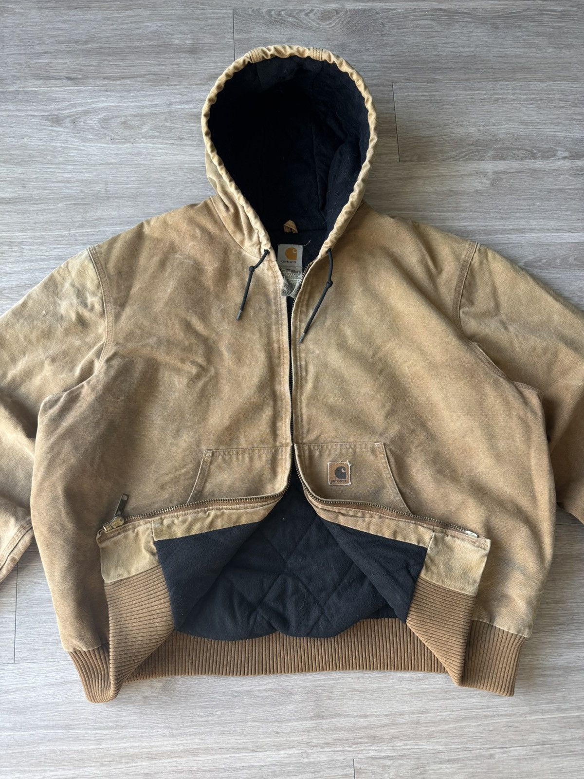 Carhartt Vintage Baggy J130 Carhartt Jacket Size US XXL / EU 58 / 5 - 5 Thumbnail