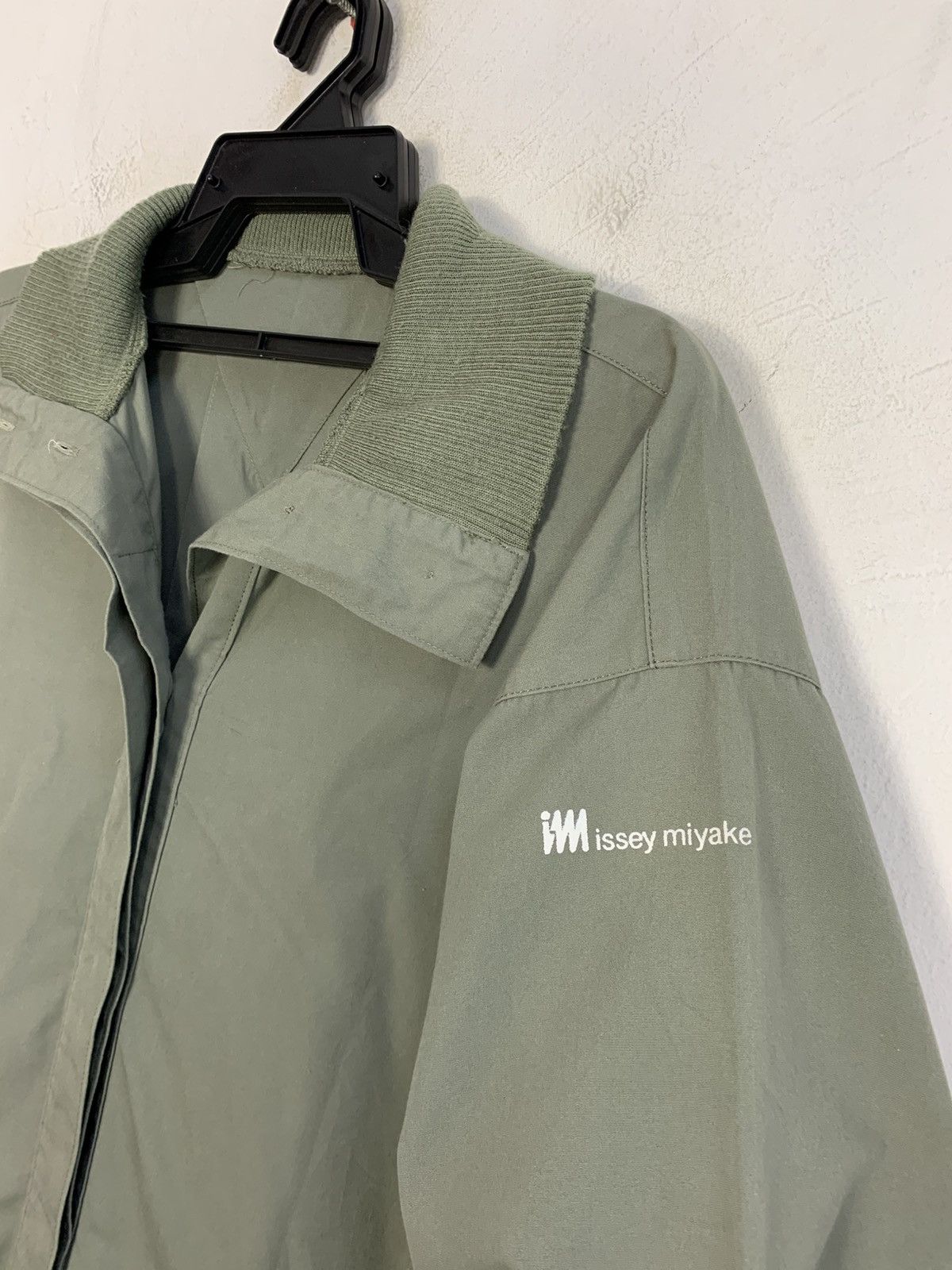 Issey Miyake × Japanese Brand Issey Miyake Apron Windcoat Wool Neck Parka Jacket Size US XXL / EU 58 / 5 - 4 Thumbnail