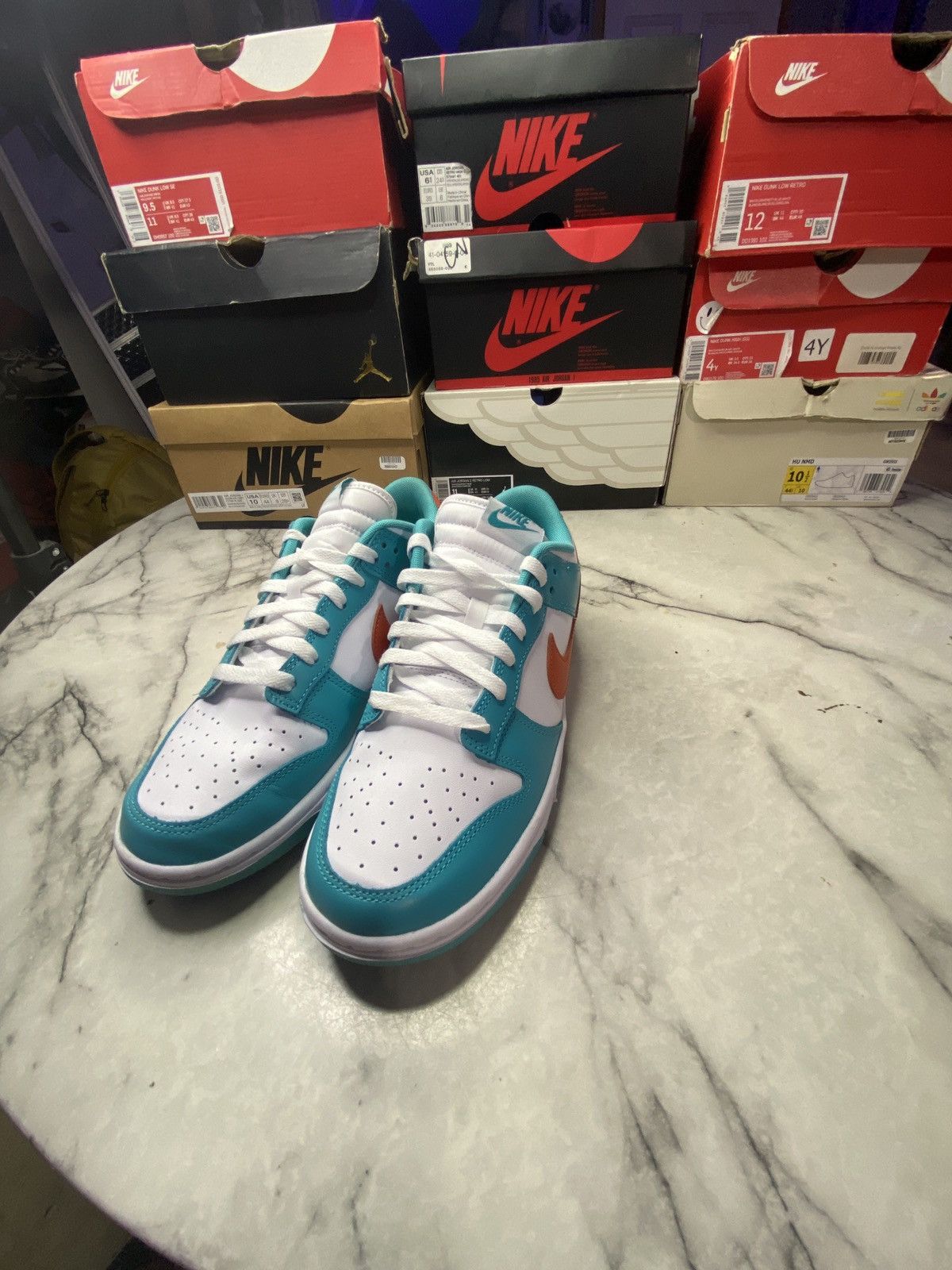 Nike Dunk low Miami Size US 9.5 / EU 42-43 - 5 Thumbnail