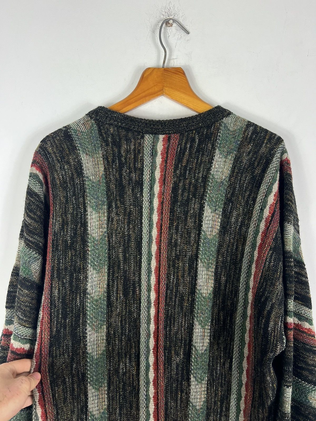Gardeur Vintage Gardeur Coogi Style Knitted Sweater Italian Designer Size US XL / EU 56 / 4 - 9 Thumbnail