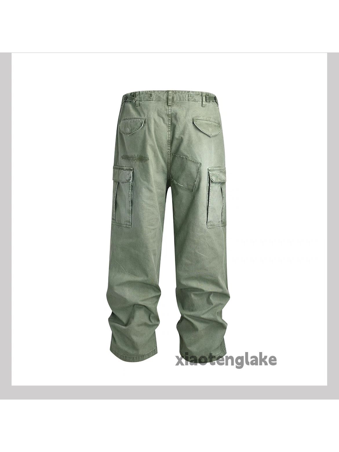 Designer × Vintage utility military baggy patch military outdoor cargo pants Size US 36 / EU 52 - 11 Thumbnail