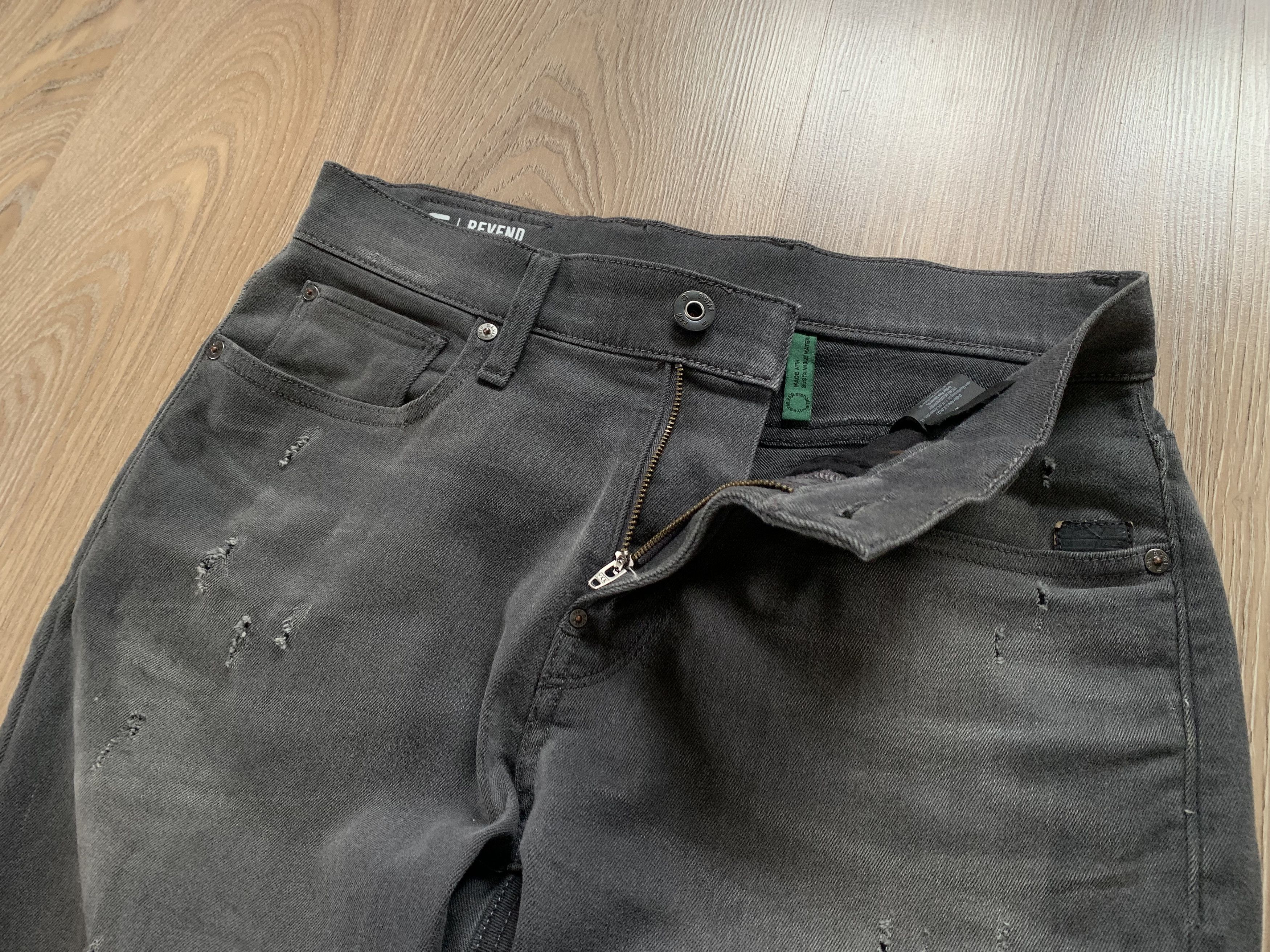 G-Star G-Star Raw Revend Disterssed Skinny Jeans Size US 28 / EU 44 - 5 Thumbnail