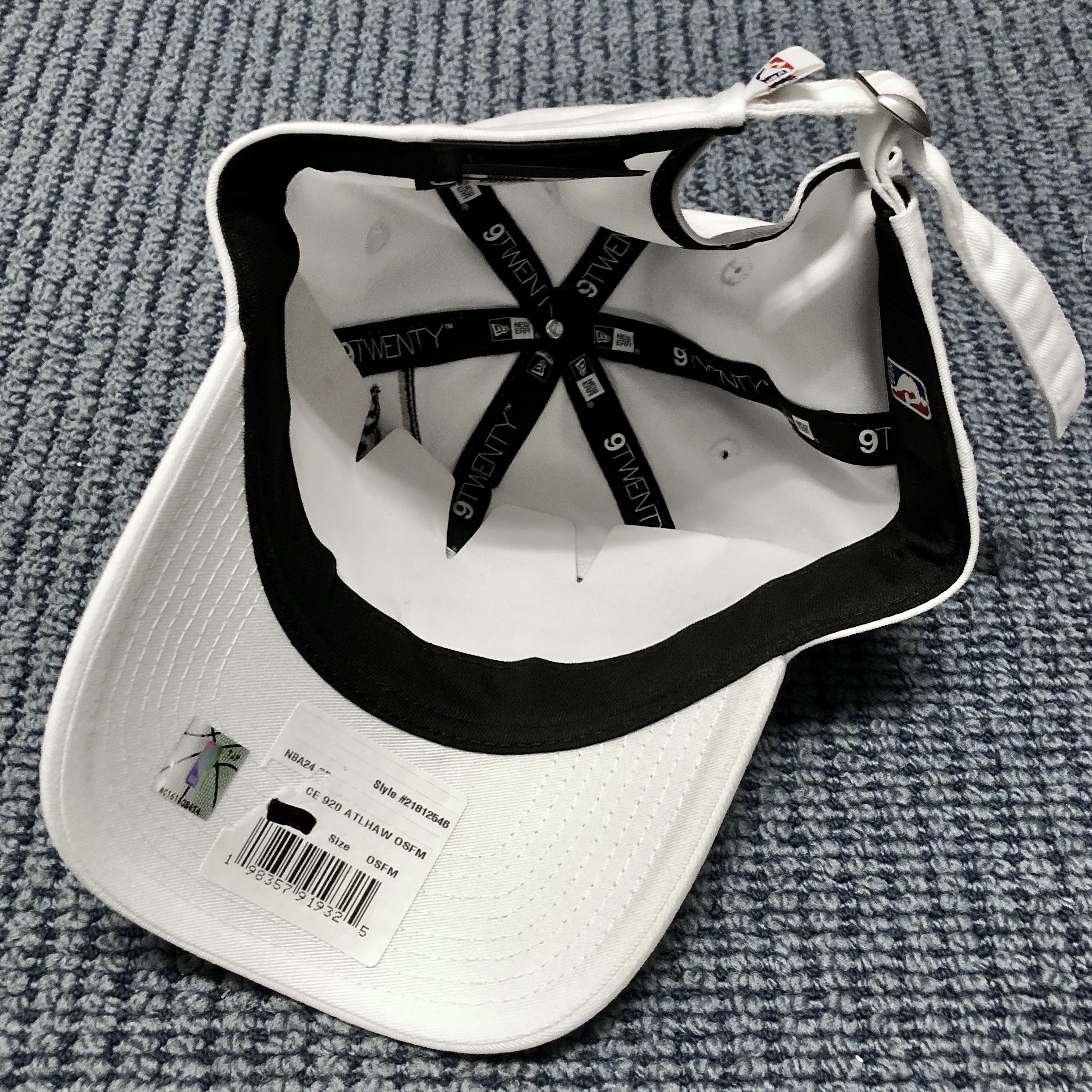 New Era Atlanta Hawks City Edition New Era 9TWENTY Hat Size ONE SIZE - 4 Thumbnail