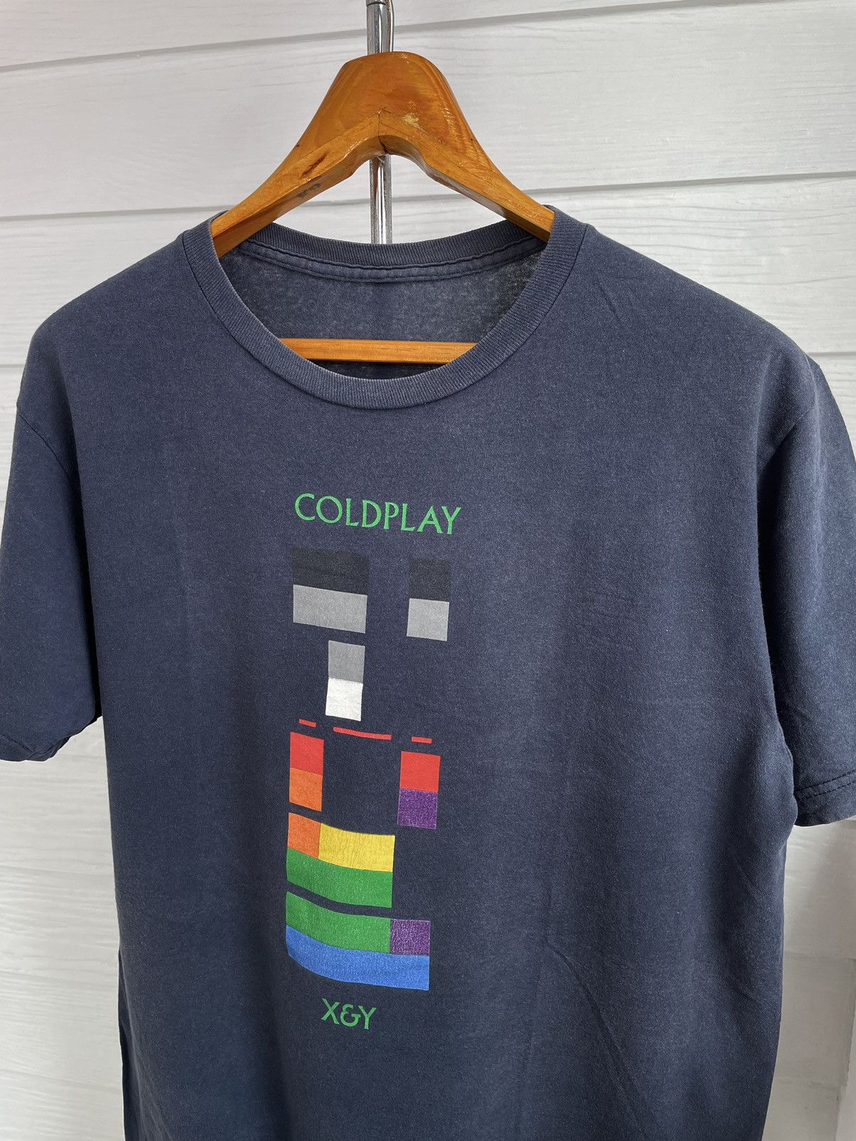 Band Tees × Vintage VINTAGE COLDPLAY X&Y ALBUM T-SHIRT Size US L / EU 52-54 / 3 - 3 Thumbnail