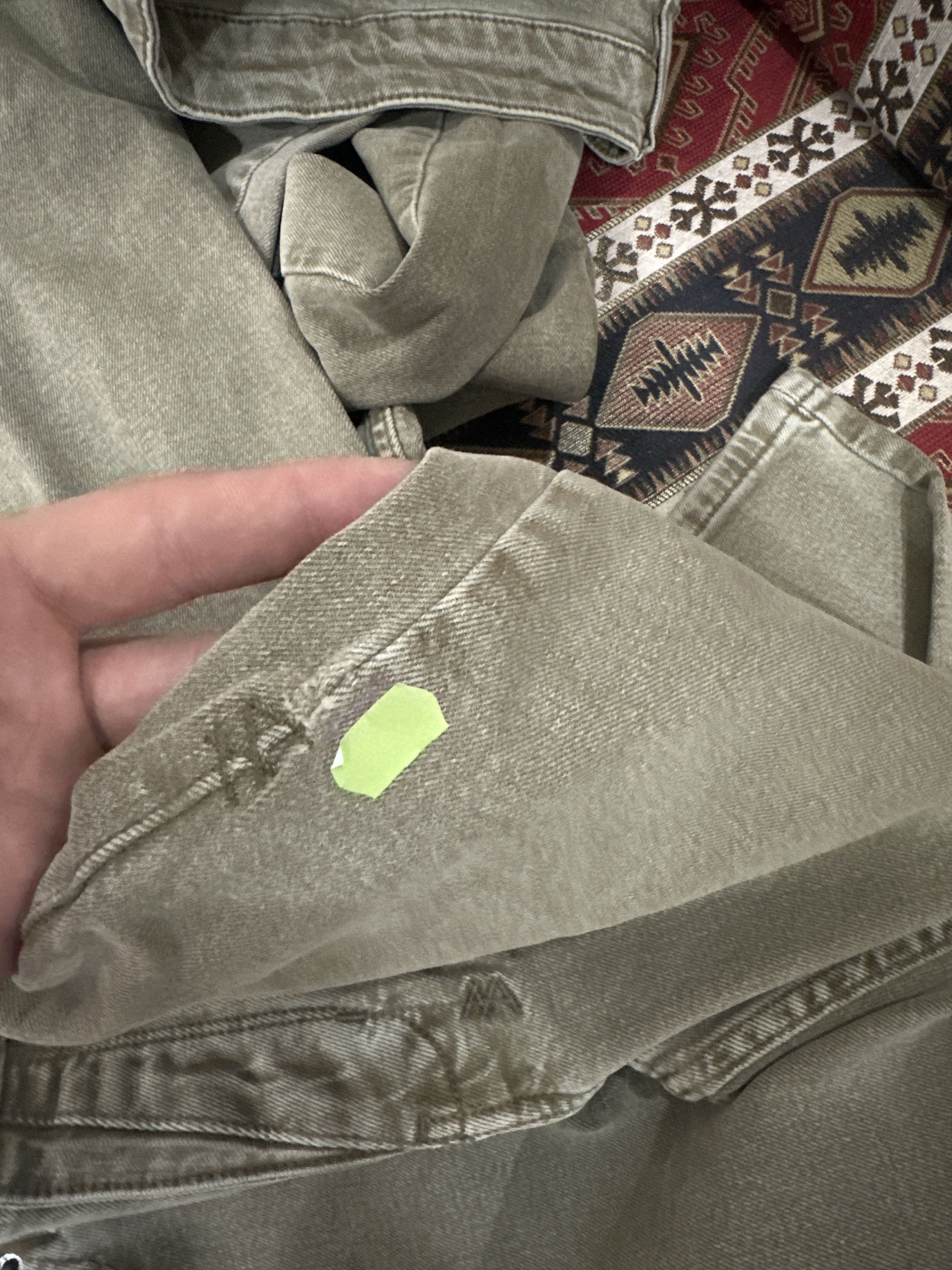Ksubi Ksubi Van Vinkle Outback Jeans Size 29 Green Size US 29 - 8 Thumbnail