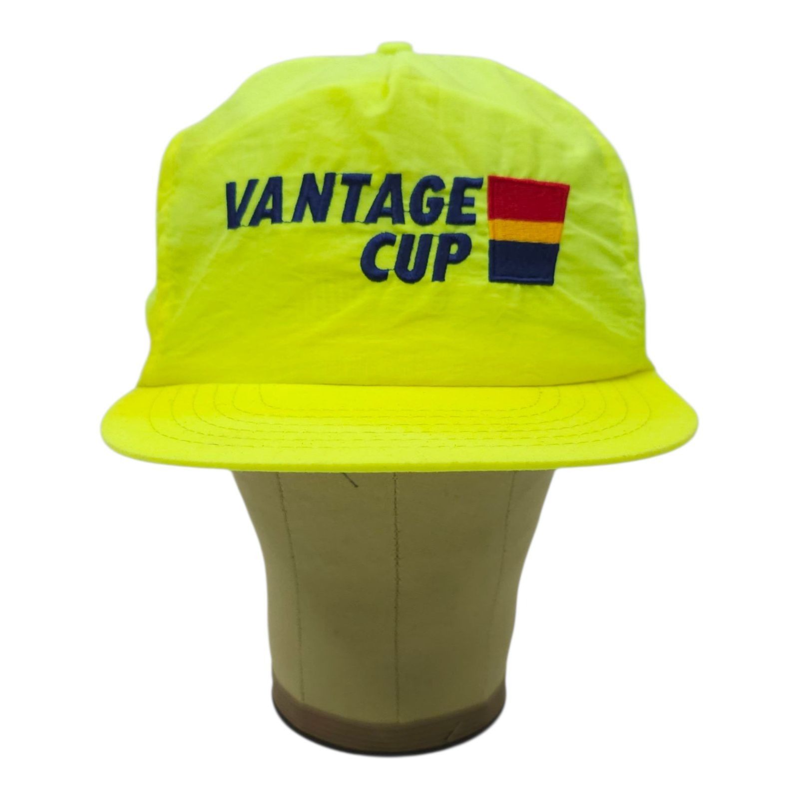 Other Vantage Cup Nylon Snapback Golf Cap Fluorescent Yellow Hat Size ONE SIZE - 10 Thumbnail