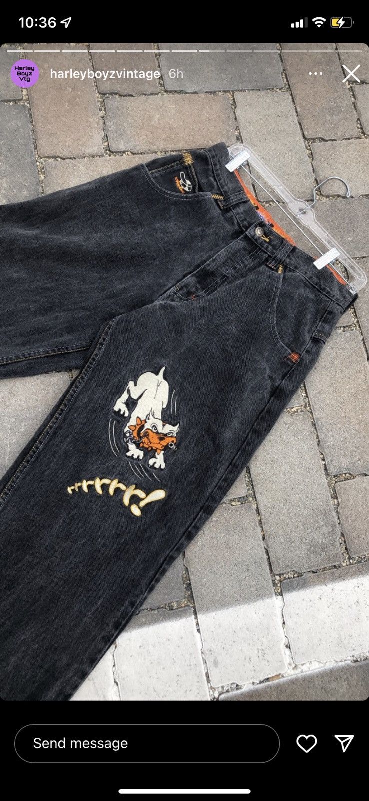 JNCO Vintage Jnco Paco Pitbull Baggy Jeans Size US 31 - 1 Thumbnail