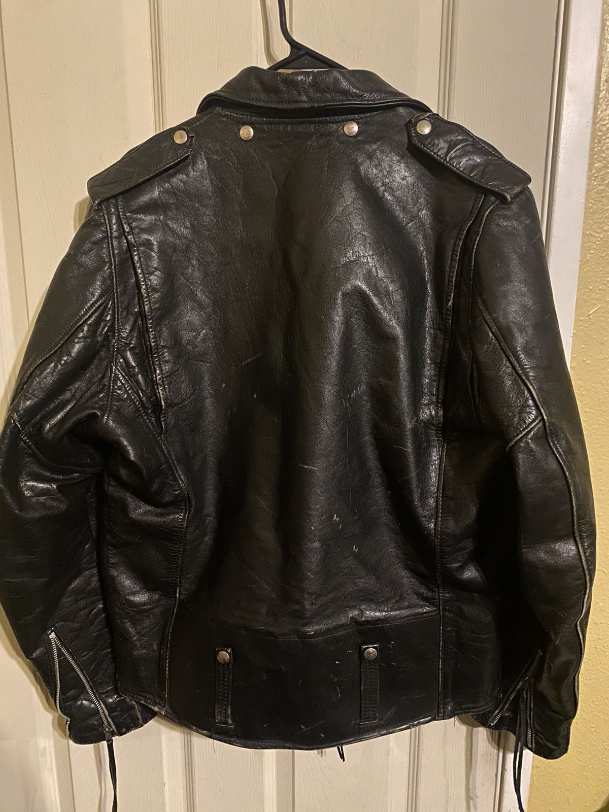 Harley Davidson Harley Davidson Vintage Leather Jacket Size US XL / EU 56 / 4 - 2 Thumbnail