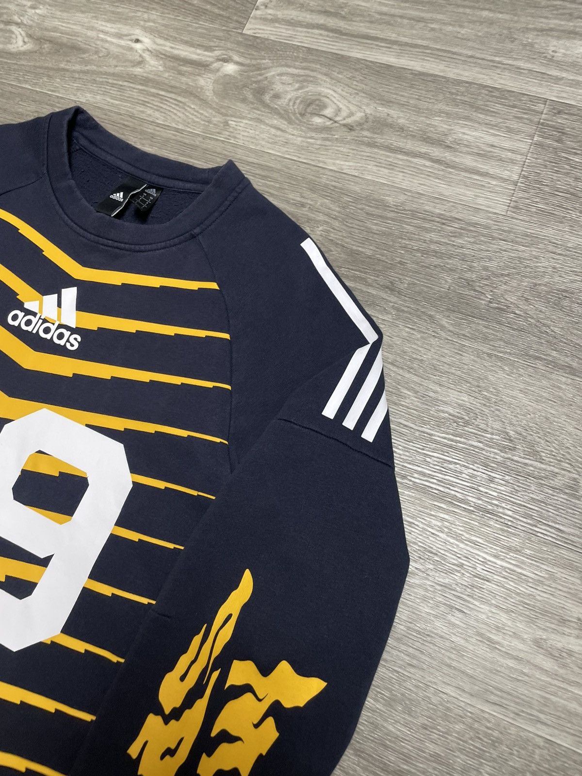Adidas Adidas Mad Speed Graphic Print Sweatshirt Y2K Size US S / EU 44-46 / 1 - 8 Thumbnail