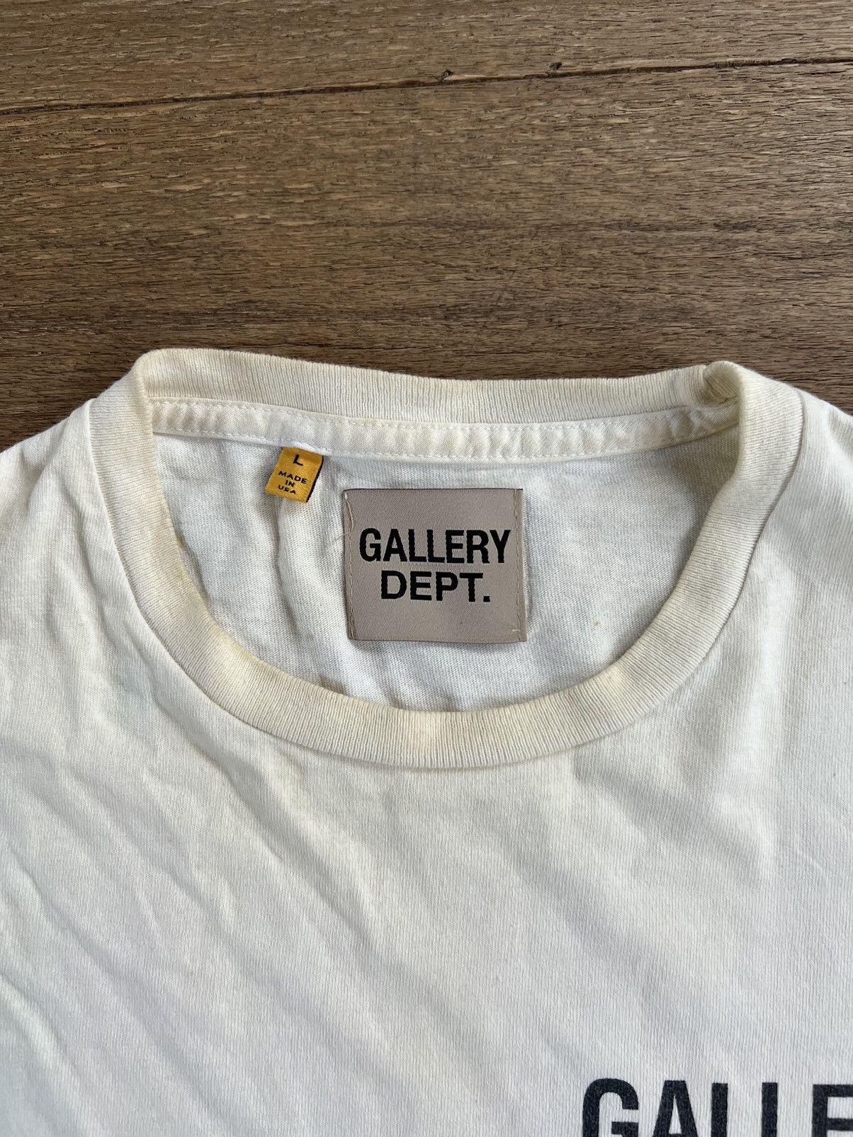 Gallery Dept. Gallery Dept. Souvenir T-Shirt Sz L Size US L / EU 52-54 / 3 - 6 Thumbnail
