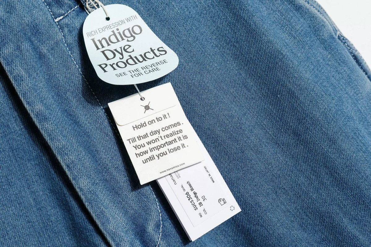 Nanamica nanamica FW 23- Wide Denim Pants - Indigo Bleached Size US 32 / EU 48 - 8 Thumbnail