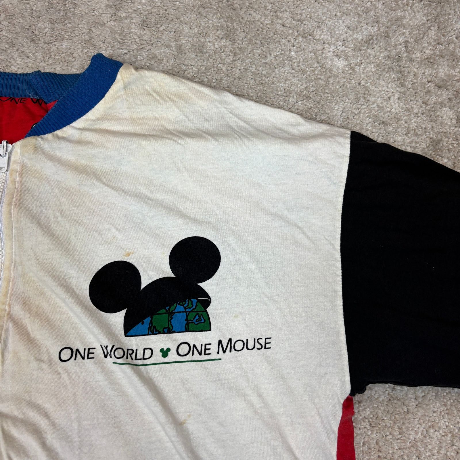 Disney Vintage 90s Mickeys Reversible Bomber AOP Jacket Men's XL Size US XL / EU 56 / 4 - 4 Thumbnail