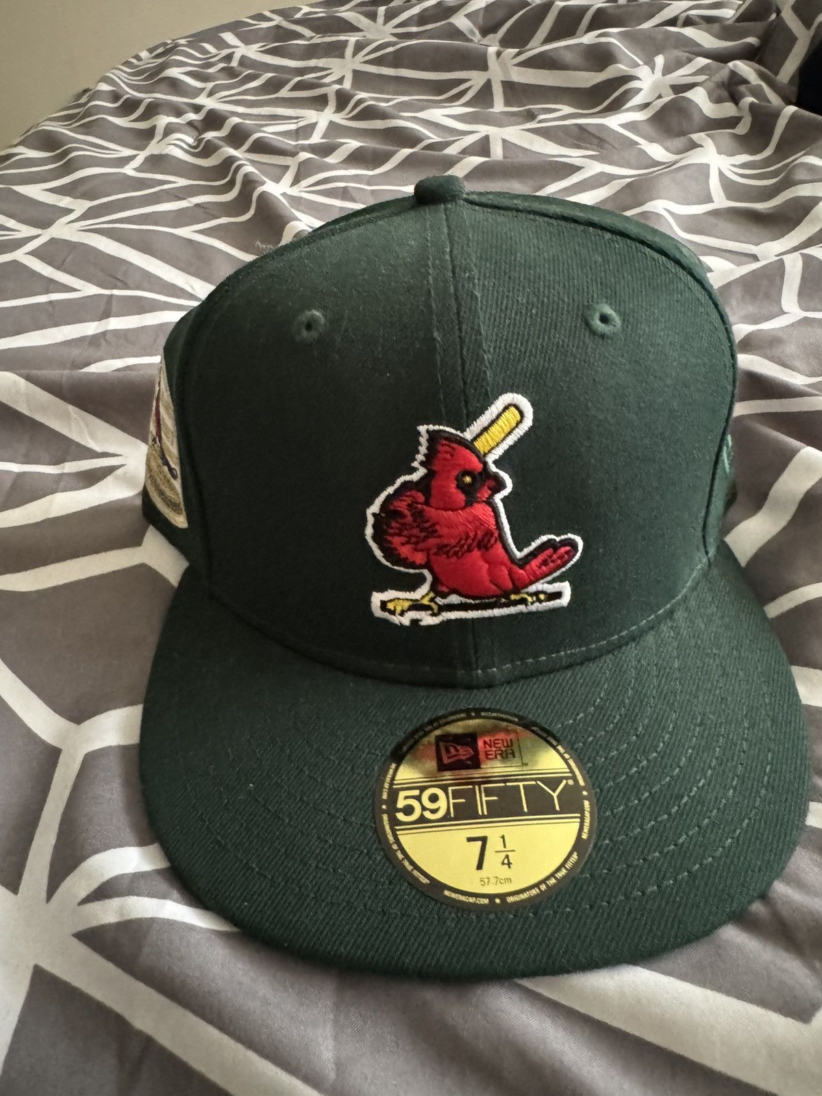 Hat Club St Louis Cardinals Fitted ‘67 WS PATCH (Ice Blue Brim) Size ONE SIZE - 1 Thumbnail