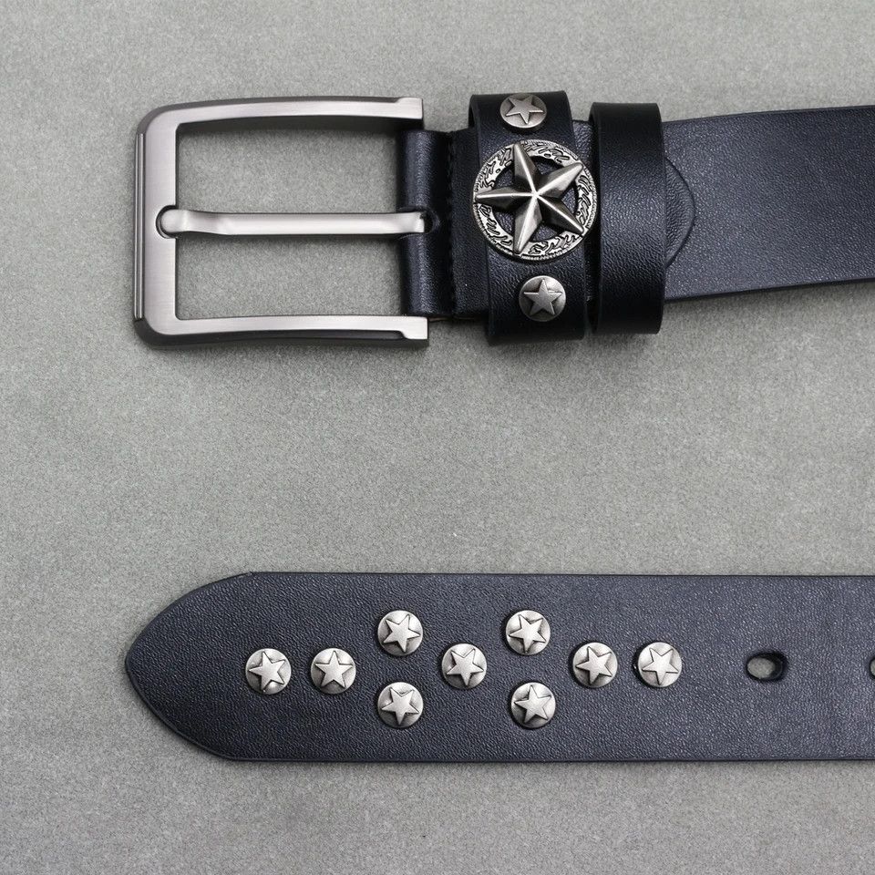 Japanese Brand × Vintage Star rivet belt Size ONE SIZE - 5 Thumbnail