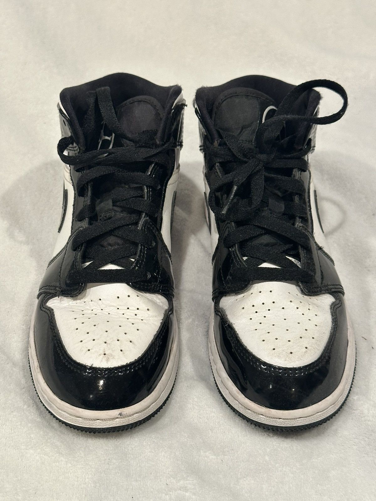 Nike Nike Jordan 1 Mid - All Star Carbon Fiber (GS) Size US 5.5 / IT 35.5 - 3 Thumbnail