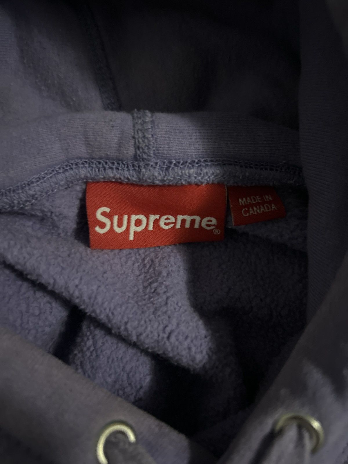 Supreme FW19 Light Violet Cone Hooded Sweatshirt Size US M / EU 48-50 / 2 - 2 Thumbnail