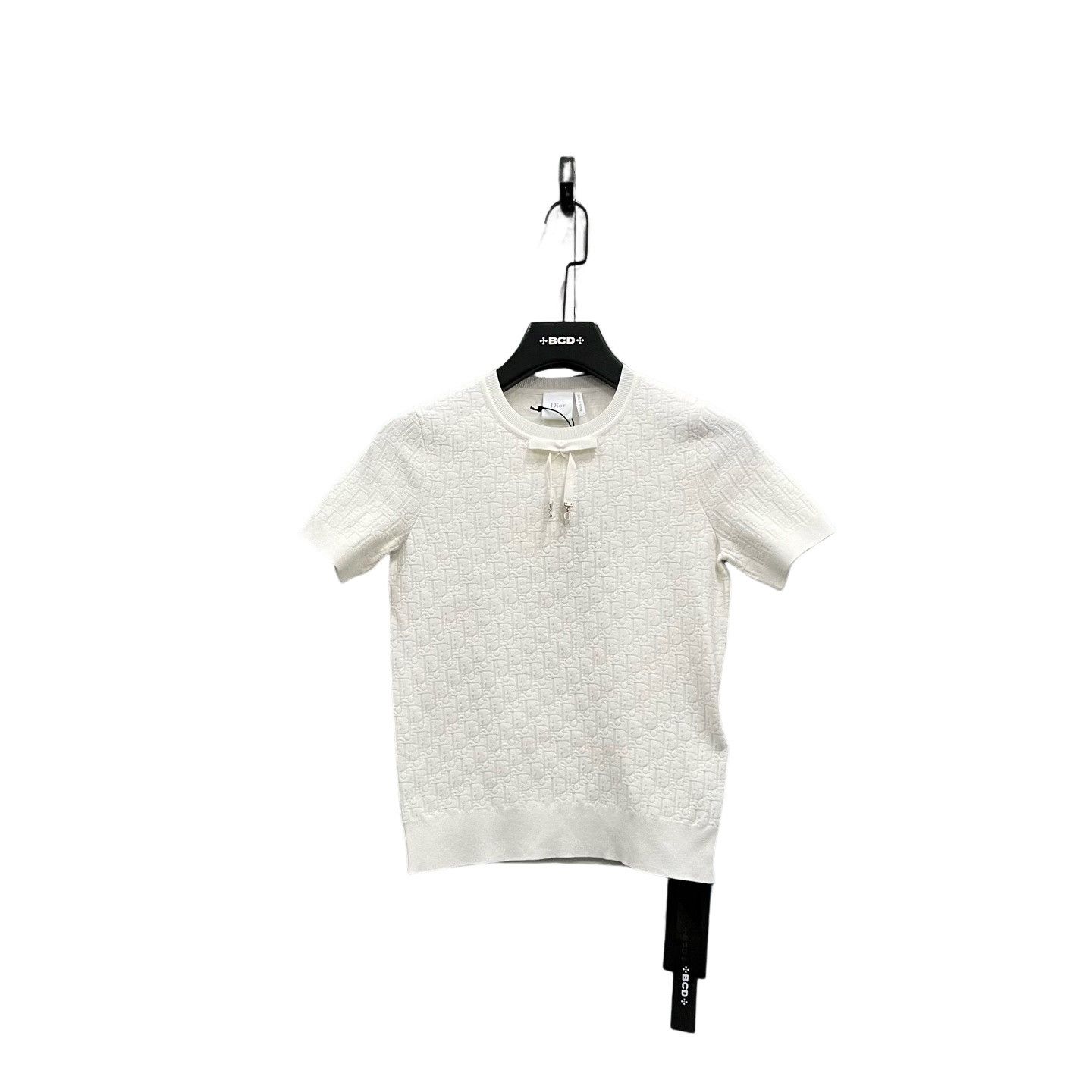 Dior Dior Oblique Jacquard Knit Top Size 34 Size XS / US 0-2 / IT 36-38 - 1 Thumbnail