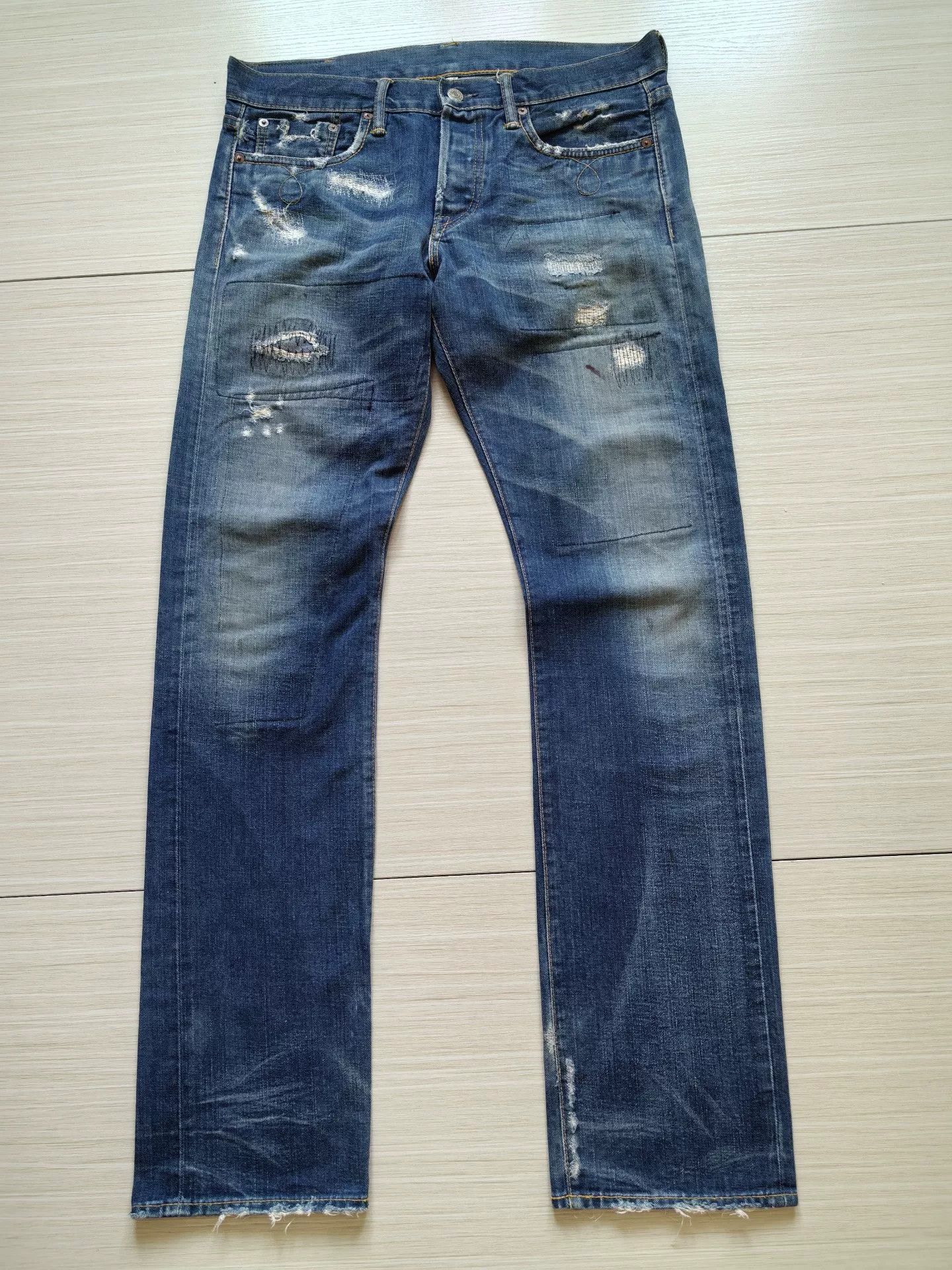 RRL Ralph Lauren RRL Slim Boot Cut Denim Jeans Size US 30 / EU 46 - 1 Thumbnail