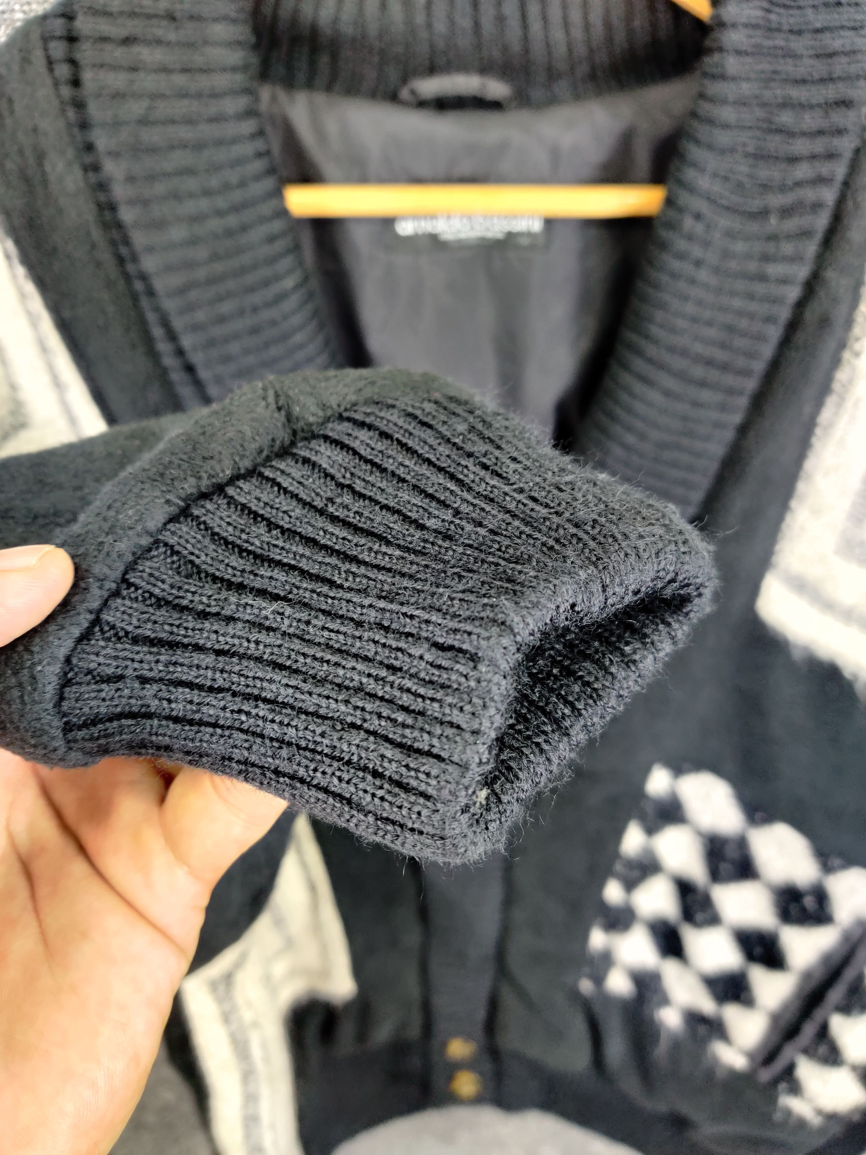 Japanese Brand Arnaldo Bassini Shawl Collar Fleece Knit Cardigan Size US M / EU 48-50 / 2 - 8 Thumbnail