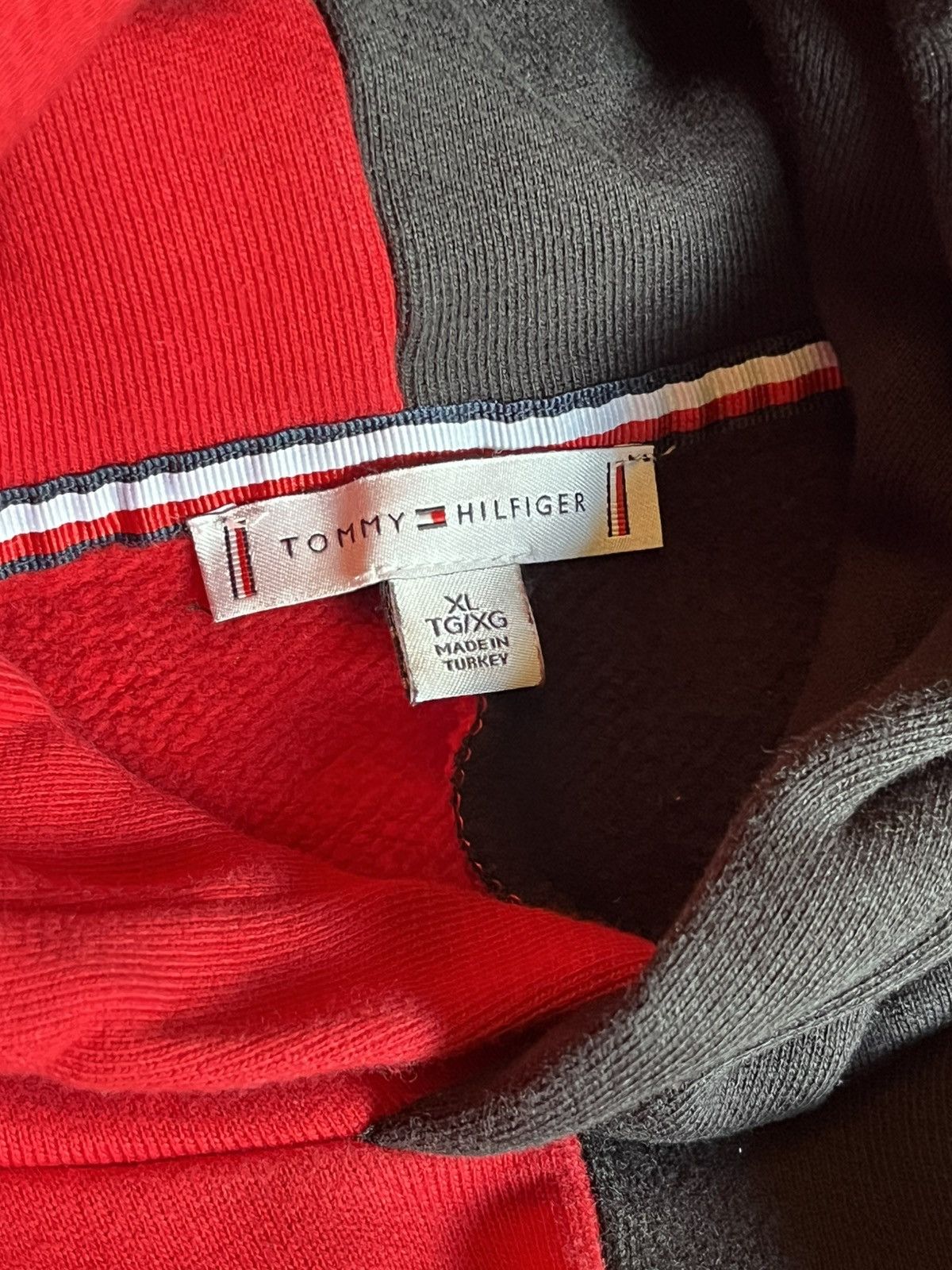 Tommy Hilfiger Tommy Hilfiger Split Hoodie Size US XL / EU 56 / 4 - 3 Thumbnail