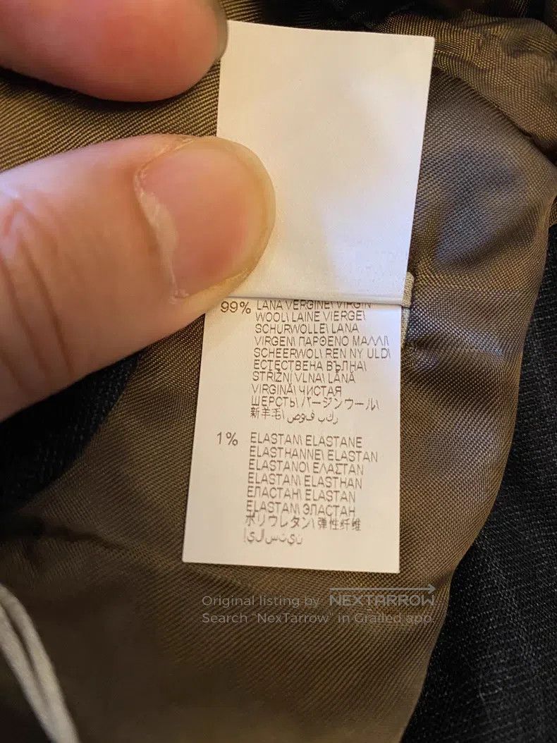 Brunello Cucinelli Brunello Cucinelli Double-breasted suit jacket, 99% virgin Size 50L - 9 Thumbnail