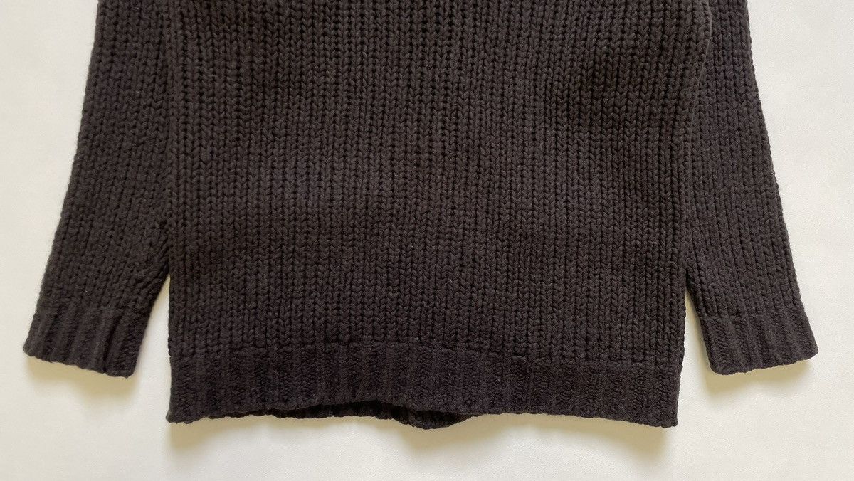 Dries Van Noten Brown Chunky Knit Merino Wool Cardigan Size US M / EU 48-50 / 2 - 15 Thumbnail