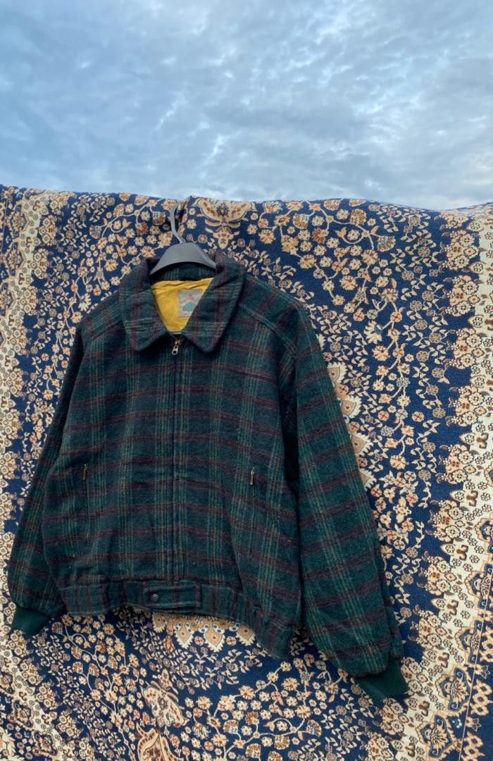 Vintage JIMY MACROAD WOOL BOMBERS JACKET STYLE Size US M / EU 48-50 / 2 - 2 Thumbnail