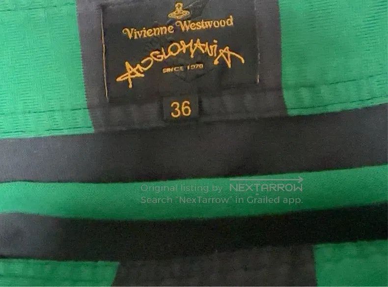 Vivienne Westwood Vivienne Westwood Striped embroidery irregular hem midi sk Size 24" / US 00 / IT 34 - 5 Thumbnail