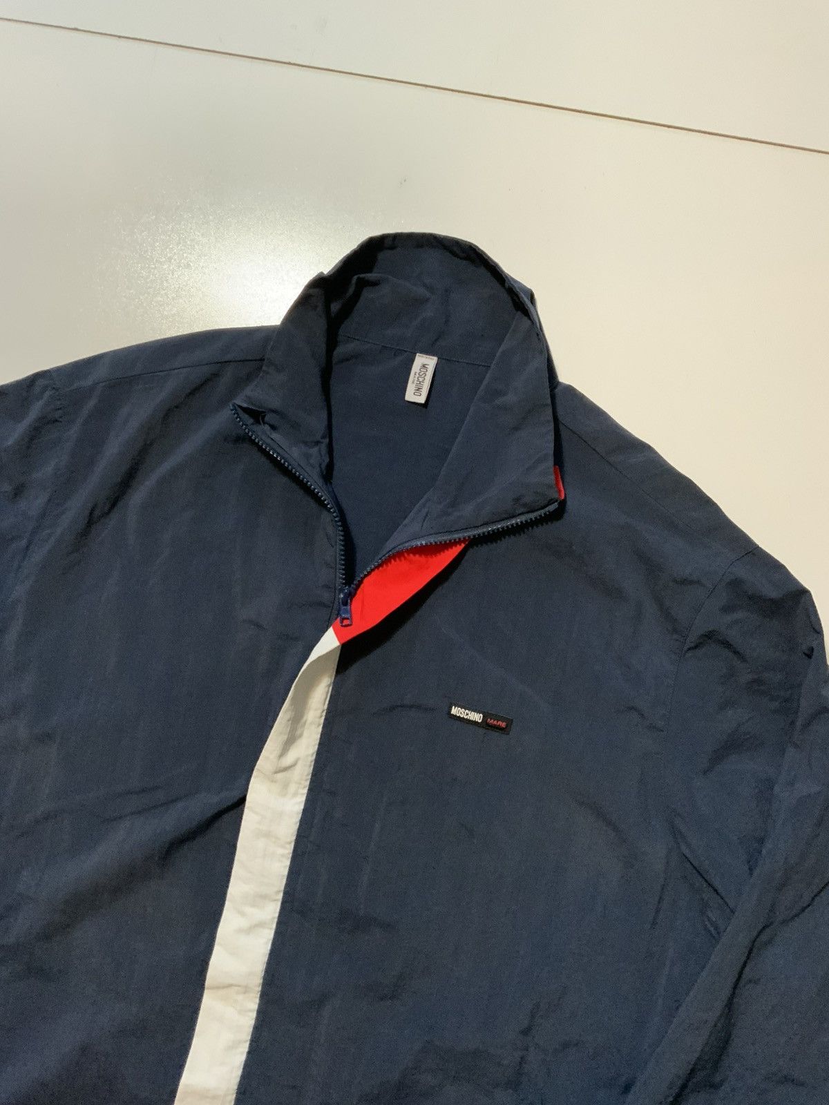 Moschino Moschino Mare Made In Italy Windbreaker Zip Track Jacket Size US M / EU 48-50 / 2 - 3 Thumbnail