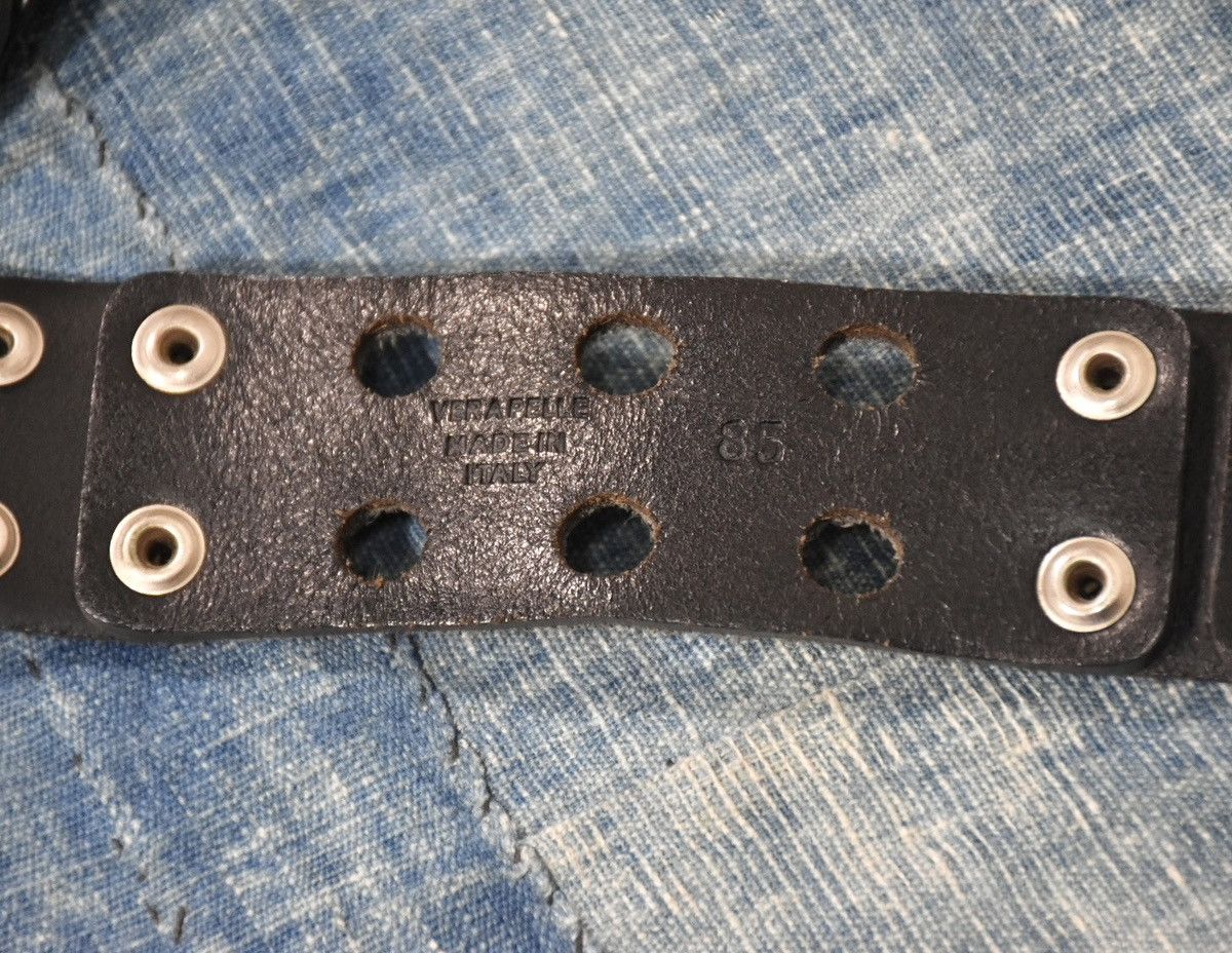 Maison Margiela Maison Martin Margiela rivet Belt cowhide Size 34 - 6 Thumbnail
