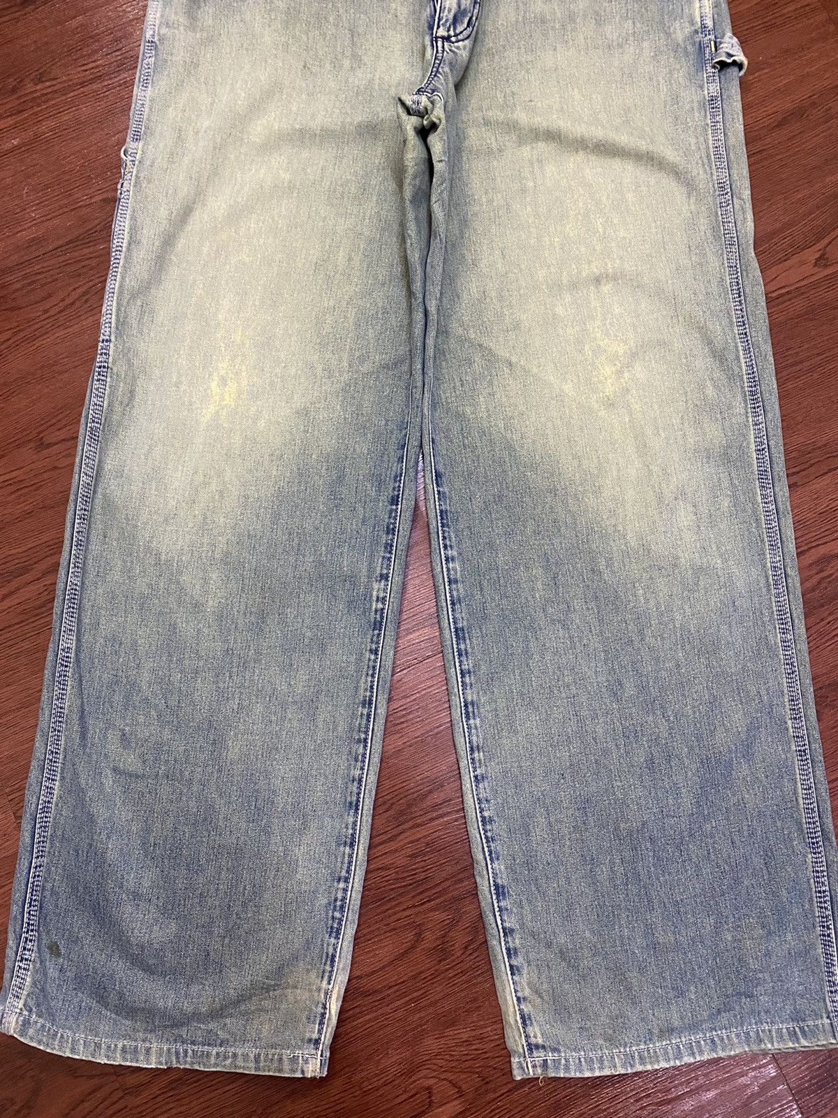 Wrangler Vintage Wrangler Mud Wash Carpenter Baggy Jeans Size US 34 / EU 50 - 5 Thumbnail
