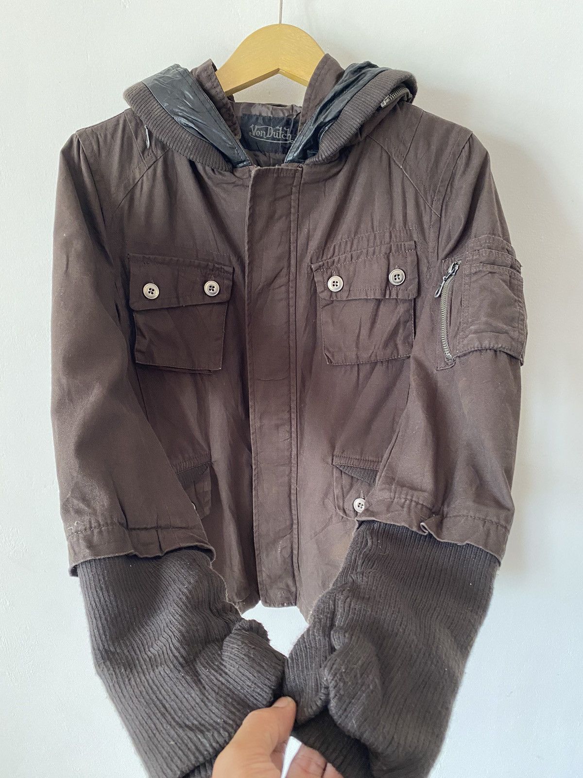 GOSTAR DE FUGA × If Six Was Nine × Von Dutch Von Dutch Multi Pocket Jacket Hooded Bono Style Size US M / EU 48-50 / 2 - 11 Thumbnail